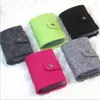 Storage Bags 24 Slots Vintage Women's Men's ID Button Case Holder Wallet Organizer Gift Business Card