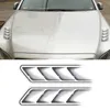 New 1 Pair Fake Vents Car Stickers Auto Outlet Side Vents Creative Funny Decal Sticker Decoration Waterproof Car Styling Accessories