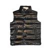 Gilet invernale da uomo Giù monclair Gilet Giacca Homme Gilet Gilet Parka Cappotto Capispalla con cappuccio Impermeabile per uomo Giacca a vento Corta senza maniche Staccabile