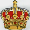 Custom An Crown Broderie Fer Coudre Sur Veste Patch Grande Taille 5 Pièce Pour Full Backiing S330r