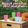 Wholesale 3oz Sublimation Stainless Steel Shot Glass Heat Transfer Blank Tumblers Double Insulated DIY Water Bottles Cups JY11