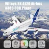 Aeronave Elétrica/RC WLtoys XK A120 Airbus Aeronave RC Drone Toy Boy Mini Controle Remoto Quadcopter Modelo Grande Modelo Presente 230711