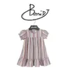 Robes de fille Nouvel été Nouveau Bébé Fille Robe À Manches Courtes Princesse Enfants Vêtements style de groupe ethnique Porter Coton Mode Enfants 1-7 AnsHKD230712