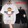 Survêtements pour hommes Amérique Drapeau Ours Costumes De Luxe T-shirt Shorts Mode Casual Baggy Ensembles Courts Plus La Taille Hommes Designer Vêtements Femmes Été