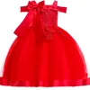 Kız Elbiseleri Zarif Kız Prenses Elbise DOTS BUW 2021 Çocuk Noel Performans Göster Kostüm Çocuk Elbiseleri 2 4 8 10 YILSHKD230712
