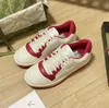 Nieuwe designer heren en dames dezelfde prachtige compacte luxe casual sneakers van hoge kwaliteit geborduurde letterstiksels damesschoenen boordschoenen