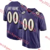 Nate Wiggins Derrick Henry Lamar Jackson Odafe Oweh Football Jersey Coutume Rashod Bateman Zay Flowers Mark Andrews Marcus Williams Jerseys