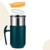 Tassen 550 ml Thermosbecher Große Kapazität Edelstahlbecher mit Deckel Kaffee Milch Tasse Abnehmbarer waschbarer Tee Kaffeebecher Geschenk R230712