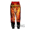 Herenbroek CAVVING 3D-print Necronomicon-Band Casual sport-joggingbroek Rechte joggingbroek