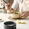 Mugs 350/420ml Vintage Ceramic Mug for Tea Home Breakfast Oatmeal Coffee Handgrip Cups Heat Resistant Office Drinkware Tools R230712