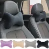 Housses de siège de voiture Support d'oreiller d'appui-tête 3D Fit avec mousse à mémoire de forme intérieure multifonctionnelle voyage dormant pour les enfants