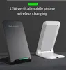 15W Wireless Charger USB TYPE-C Stand Pad For iPhone 14 13 12 Pro Max 11 Foldable Qi Fast Charging Station for Samsung Note 20 S21 S22 S23 Ultra in Retail Box