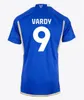 23 24 Leicester 9 Vardy Soccer Jerseys 2023 City Home 8 Tielemans # 10 Maddison 7 Barnes Maillot Foot Shirt Ndidi Iheanacho Ayoze Ndidi Daka Football Uniform men kids kit