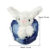 Other Golf Products Golf Putter Cover For Mallet Putter Magnet Closure Denim Good Protective Rabbit Style Gift For Golfers Golf Club Head Covers 230712