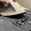 Los buenos tiempos me están matando nociones de costura 100% bordado hierro en parches coser en calavera novedad DIY aplique personalizado para Clothin303D