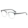 Sunglasses DOISYER 2023 Anti-blue Glasses Retro Polygon Frame Metal Decorative Flat Mirror Men And Women Arts