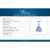 Pendentif Colliers JewelryPalace 3.1ct Topaze Bleue Naturelle 925 Collier Pendentif en Argent Sterling pour Femme Gemme Déclaration Bijoux Sans Chaîne HKD230712