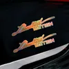 2pcs Limited Edition Emblem Car Stickers Auto Motorcycle Body Side Laser Rainbow Strips Stickers Vinyl Decals Decor Accessories