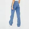 Jeans da donna Jeans da donna dritti Pantaloni a carota in denim Gamba larga Pantaloni larghi da donna Boyfriend Estetica Classic Street Girl Student Cloth