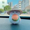 Blindbox Clark the Hamster Foodie Blindbox Leksak Mystery Box Bild Kawaii modell Barnfödelsedagspresent Gratis 1 liten stråhatt 230711