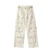 Pantalons pour hommes Cargo multi-poches Salopette verte militaire Harajuku coréen lâche Hip Hop Pantalon Techwear Pantalon de survêtement y2k vêtements 230711