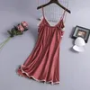 Damen-Nachtwäsche, sexy Damen-Nachtwäsche, Slip-Kleid, koreanische Version, das Nachthemd, ausgefallene Nachthemden für schlafende Frau, Kleidungs-Slips