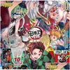 Kartenspiele Original Demon Slayer S Infinite Train Ssp Diamond Rare Tanjirou Kamado Nezuko Character Collection 221006 Drop Delivery Dhzk7