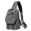 HBP New Men's Chest Bag Fashion Casual Crossbody Bag Trend Small Bag Single Shoulder Bag Durable Chest Backpack Wholesale