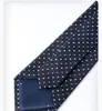 Gravatas Borboletas Masculinas 100 Gravatas de Seda Jacquard Cravat Polka Dot Lenço Gravata Negócios Terno Camisa Alta Densidade Impermeável Preto Azul