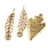 Charms Arrival Leaf & Arrowhead Pendant For Making Necklace Bracelet Jewelry