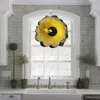 Dekoracyjne kwiaty pszczoła wieniec słonecznika przyjęcie wielkanocne girlanda z kwiatów dekoracje wakacje i materiały eksploatacyjne