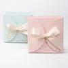 Opakowanie na prezent 20/50 sztuk Kraft Paper Candy Wedding Favor Box Z Wstążką DIY Ręcznie Opakowania Urodziny