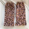 Frauen Socken Leopard Winter Herbst Plüsch Baumwolle Oberschenkel Hohe Strümpfe Für Mädchen Harajuku Straße Luxus Abdeckung 2023