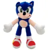 2023 28cm Llegada Sonic toy the hedgehog Tails Knuckles Echidna Animales de peluche Juguetes de peluche regalo V11