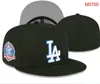 2023 Sombreros ajustados de béisbol para hombres Color negro clásico Hip Hop LOS ÁNGELES Deporte Cerrado por completo LA Design Caps Chapeau 05 Stitch Heart "Serie" "Love Hustle Flowers A2