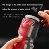 cycling sports water bottle outdoor running mountaineering extrusion nozzle type