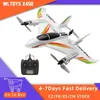 Avion électrique/RC WLtoys XK X450 2.4G 6CH 3D/6G RC avion brushless décollage vertical LED RC planeur aile fixe RC avion RTF RC jouet enfants 230711