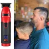 Aparador de cabelo 2023 Novo T9 Máquina de cortar cabelo PRO Profissional Aparador de cabelo elétrico Barbeiro Aparador de barba 0mm Máquina de corte de cabelo masculino para homens