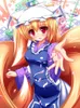 Cosplay Anime TouHou projekt Yakumo Ran Home Decor kolekcja powiesić zwój na ścianę obraz plakat DIY niestandardowe dekoracyjne zdjęcia L230704