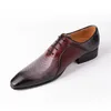 Men Elegant Business Oxford topkwaliteit formele echte lederen schoenman man Derby Brogues Wedding Party Shoes 8815 s