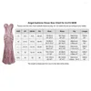 Party Dresses Angel-fashions Vestido De Festa Vintage 1920S Flapper Sequined Mermaid Long Evening Dress Abendkleid Pink 212