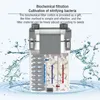 Filtration Heating Fish Tank Waterfall Filter Aquarium External Water Pump Wallmounted Small Circulation Electric Remove Oil Film 230711