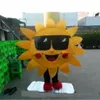 2018 Factory Mascot Sun Adult Mascot Costume fancy dress Voor reclame Festivals party2665