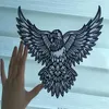 Perfect Eagle Ricamo Patch Tattoo Ink Art Design Jacket Patch Biker 28cm 21cm Iron Patch 339v