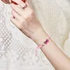 Charm Bracelets Braided Butterfly Bracelet Cute Bonding For Couples Woven Women Adjustable Girl Decorative