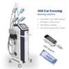 5 Handgrepen Cryolipolysis Afslanken Bevriezing Vet Machine Lipo Laser Cavitatie RF Celverlies 360 Cryo Vacuüm Butt Lifting CE Goedkeuren