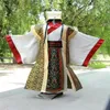 2018 Le nuove uniformi estive di kungfu cinese tradizionale uomo abbigliamento costumi tang drago antico imperatore abitiTB222q