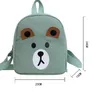 Mochilas Nombre personalizado Mochila de oso de lona Nombre personalizado Mochila de oso súper lindo Mochila de animales para niños Adecuado para niños 230711