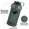 Bouteille d'eau 750ML Portable En Plein Air Pliable Sport TPU Doux Pliant Bouilloire Eau Camping Voyage Courir Bouteille