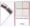 10Pack Classic 7.5 7.5cm Floral Striped Memo Pad Notes Note Decorative Sticky Stationery Wholesale